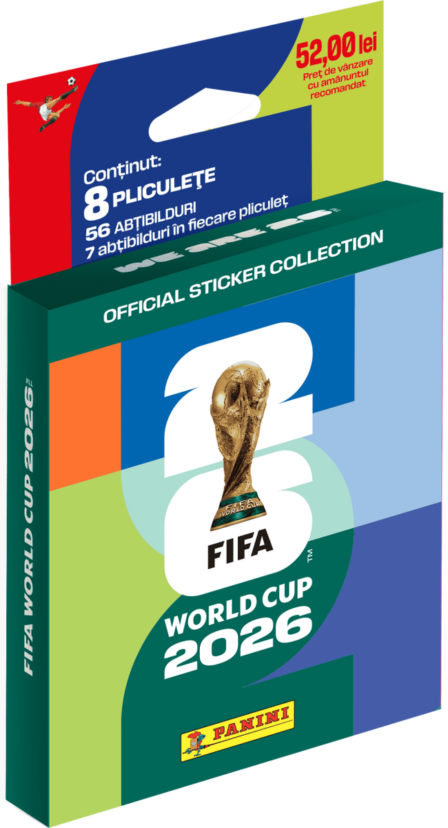 Set 56 stickere Panini - FIFA World Cup 2026 (Ecoblister) - Panini
