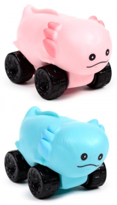 Jucarie antistres - Stretchy Axolotl Car (mai multe modele-culori, pret pe bucata)