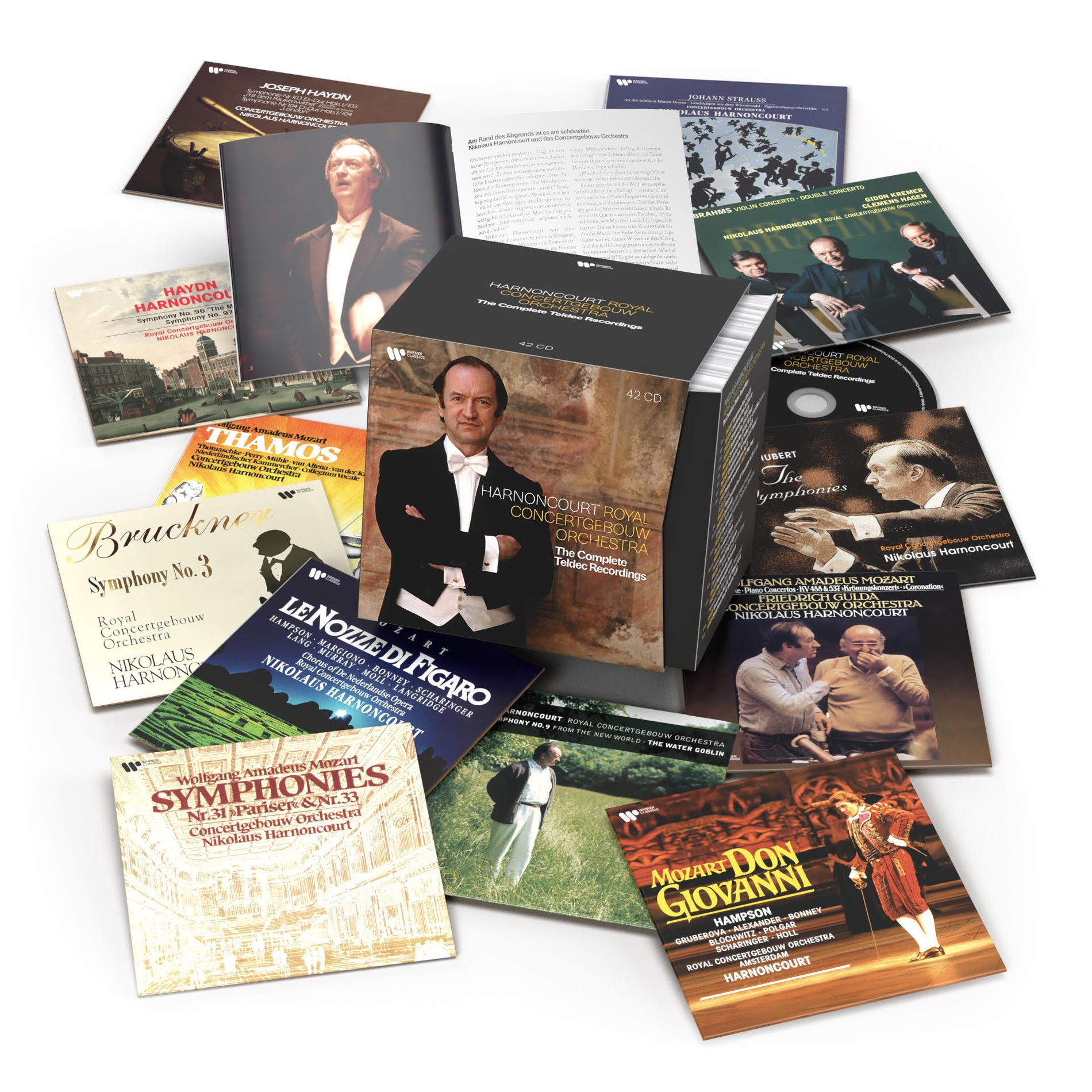 Harnoncourt Collection[4]〜[13] Nikolaus Harnoncourt - The Complete Teldec Recordings (42CDs Box