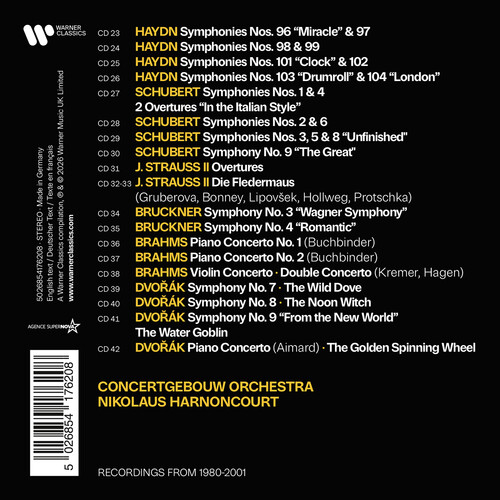 Nikolaus Harnoncourt - The Complete Teldec Recordings (42CDs Box