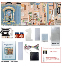 Book Nook - Puzzle 3D 291 piese - Venetian Dreams