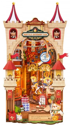 Diorama. Puzzle 3D 257 piese - Fairytale Amusement Park