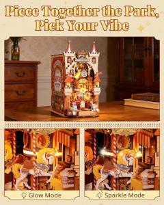 Diorama. Puzzle 3D 257 piese - Fairytale Amusement Park