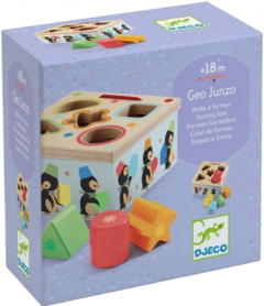 Cutie sortatoare cu pinguini - Geo Junzo