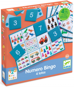 Joc educativ - Numero Bingo