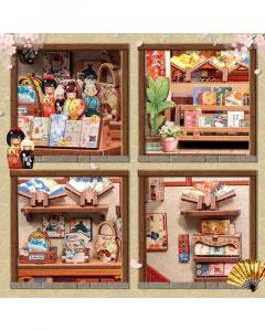Diorama. Puzzle 3D 257 piese - Minicasuta Tsukino Eogi-dou