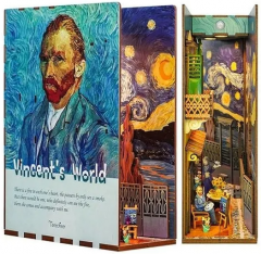Book Nook - Puzzle 3D 80 piese - Vincent's World