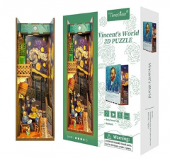 Book Nook - Puzzle 3D 80 piese - Vincent's World
