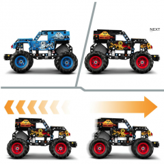 LEGO Technic - Monster Jam Grave Digger: Foc si gheata (42219)