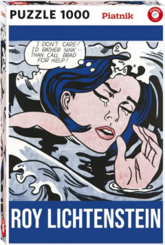 Puzzle - Roy Lichtenstein - Drowning Girl, 1000 piese