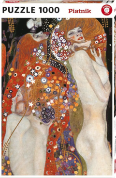 Puzzle - Gustav Klimt - Water Serpents, 1000 piese