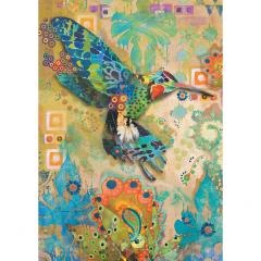 Puzzle - Hummingbird Illustration, 1000 piese