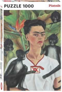 Puzzle - Frida Kahlo - Self-Portrait, 1000 piese