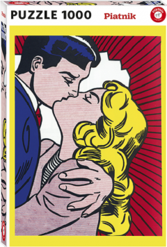 Puzzle - Roy Lichtenstein - Kiss III, 1000 piese