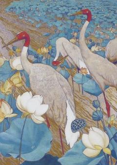 Puzzle - Ying Yang Plumage, 1000 piese