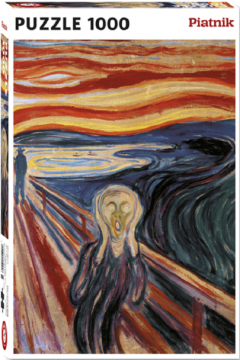 Puzzle - Edvard Munch - The Scream, 1000 piese