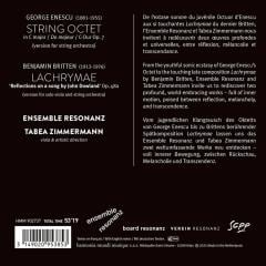 Enescu: String Octet, Op. 7 / Britten: Lachrymae Op. 48a
