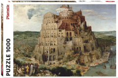Puzzle - Pieter Bruegel - Tower of Babel, 1000 piese