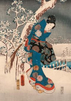 Puzzle - Utagawa Hiroshige - Tale of Genji, 1000 piese