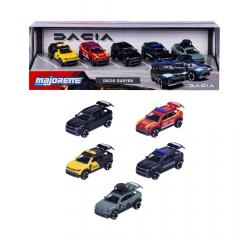 Set 5 masinute - Majorette Dacia Duster, scara 1:64