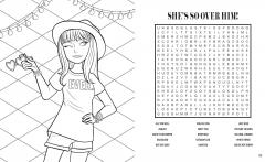 Taylor Swift Word Search and Coloring