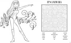 Taylor Swift Word Search and Coloring