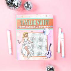 Taylor Swift Word Search and Coloring