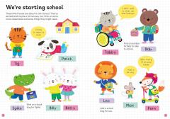 First Day of School Sticker Book