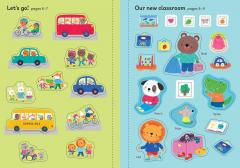 First Day of School Sticker Book