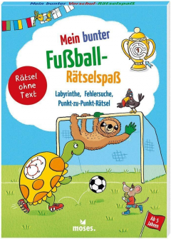 Mein bunter Fussball-Ratselspass