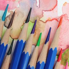 Set 12 creioane colorate - Watercolour