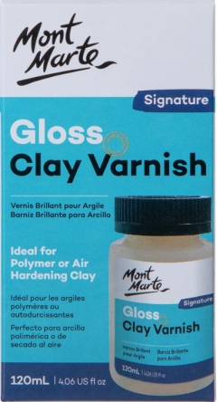 Varnish lucios pentru lut, 120ml