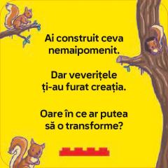 Jetoane cu activitati creative LEGO Recreate City - Fara limite