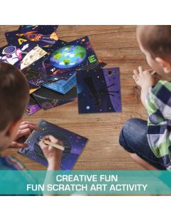 Set creativ de razuit - Aventuri in spatiu