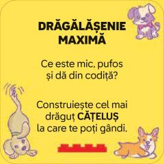 Jetoane cu activitati creative LEGO Recreate - Animalute