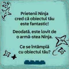 Jetoane cu activitati creative Lego Ninjago - Aventuri Ninja