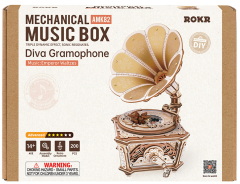 Puzzle mecanic - Mechanical Music Box - Diva Gramophone