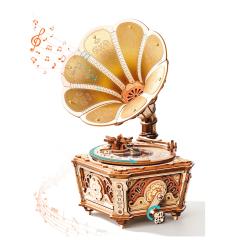 Puzzle mecanic - Mechanical Music Box - Diva Gramophone