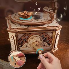 Puzzle mecanic - Mechanical Music Box - Diva Gramophone