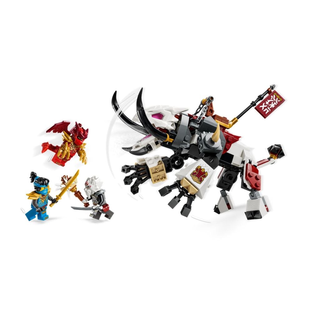 LEGO Ninjago - Zilvar si monstrul dragon Grimtak (71863) - LEGO