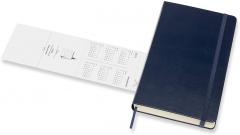 Agenda 2021 - 18-Month Daily Planner - Large, Hard Cover - Sapphire Blue