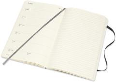 Agenda 2020-2021 - Moleskine 18-Month Weekly Notebook Planner - Black, Large, Soft Cover
