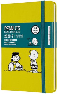Agenda 2021 - Peanuts - 18-Month Weekly Planner - Pocket, Hard Cover - Ball