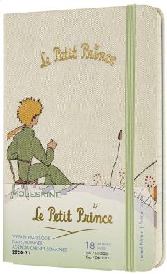Agenda 2021 - The Little Prince - 18-Month Weekly Planner - Pocket, Hard Cover - Planet 