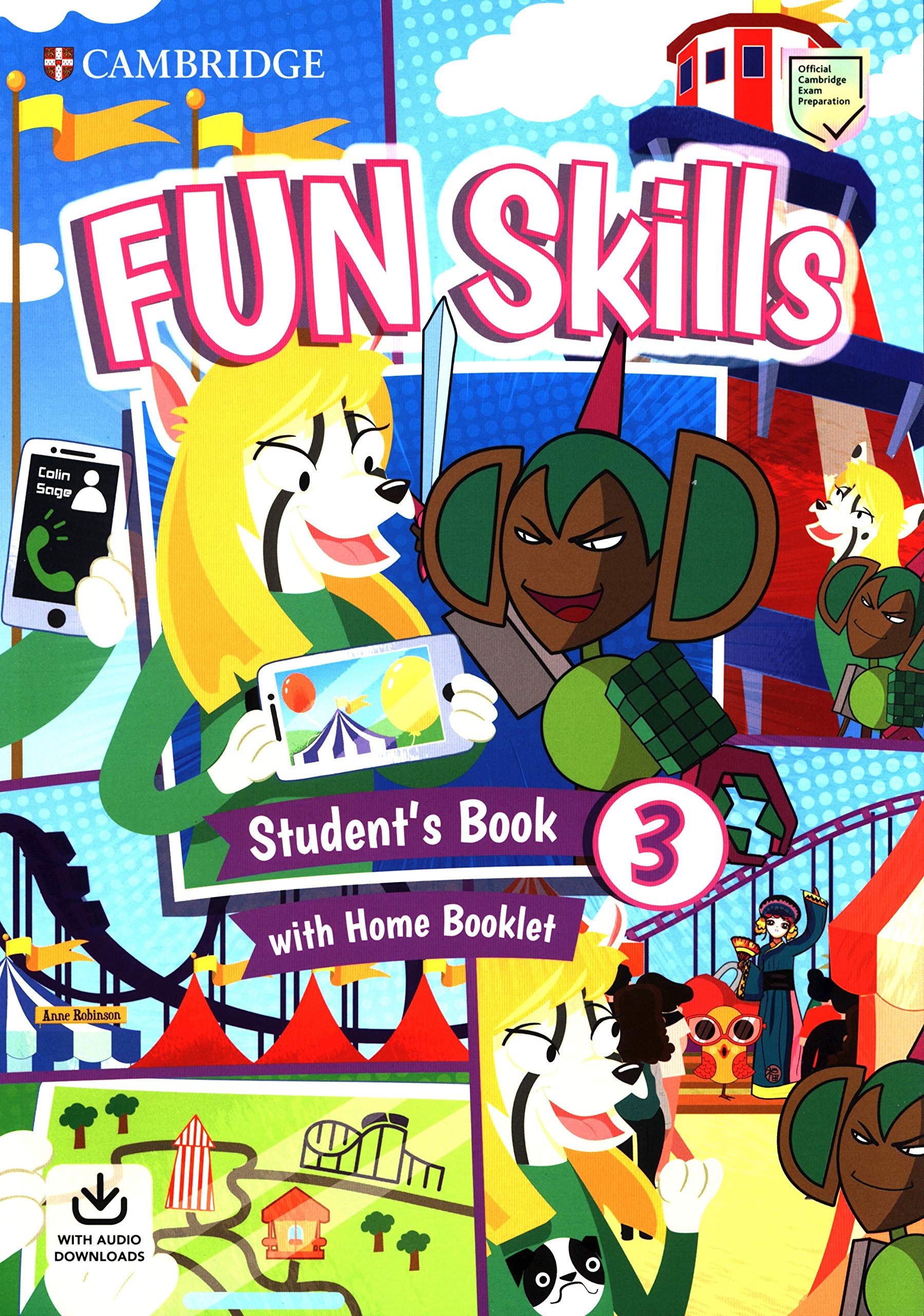 Fun Skills Level 3 Student&#039;s Book with Home Booklet