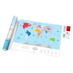 Harta - Global Travel - Silver World