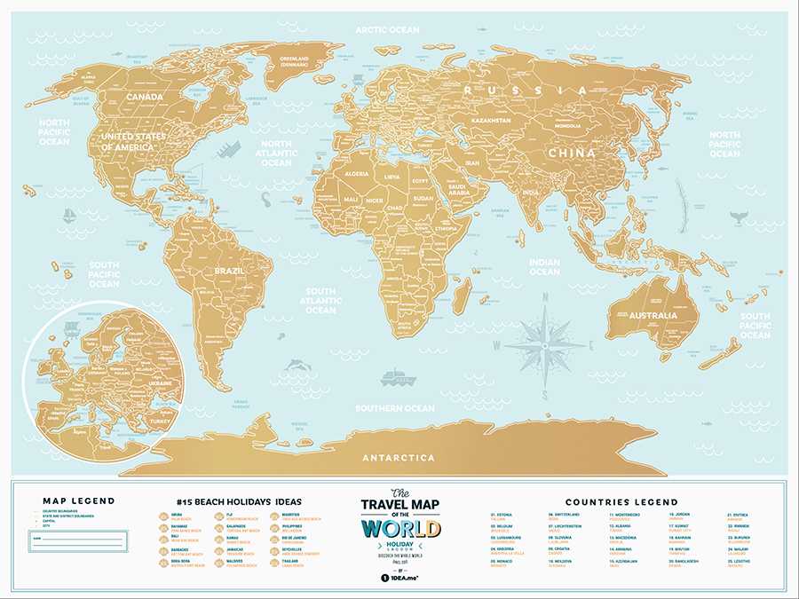 Harta - Global Travel - Lagoon World