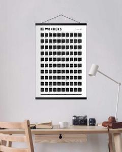 Poster - 100 Bucketlist Wonders