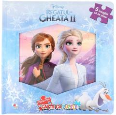 Regatul de gheata II (Frozen II). Prima mea carte cu puzzle
