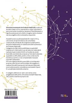 Teste de matematica pentru Simularea Evaluarii Nationale la clasa a VIII-a